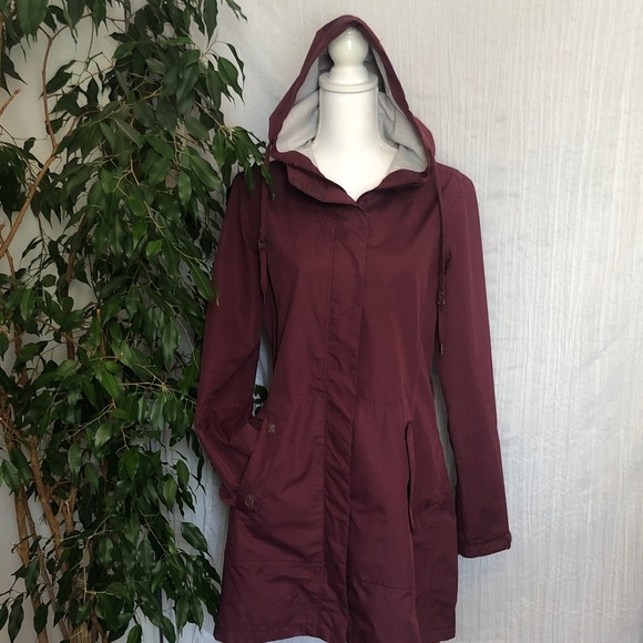 Mountain Warehouse Jackets & Blazers - MOUNTAIN WAREHOUSE size 8 waterproof hooded zip up raincoat jacket 3/4 length